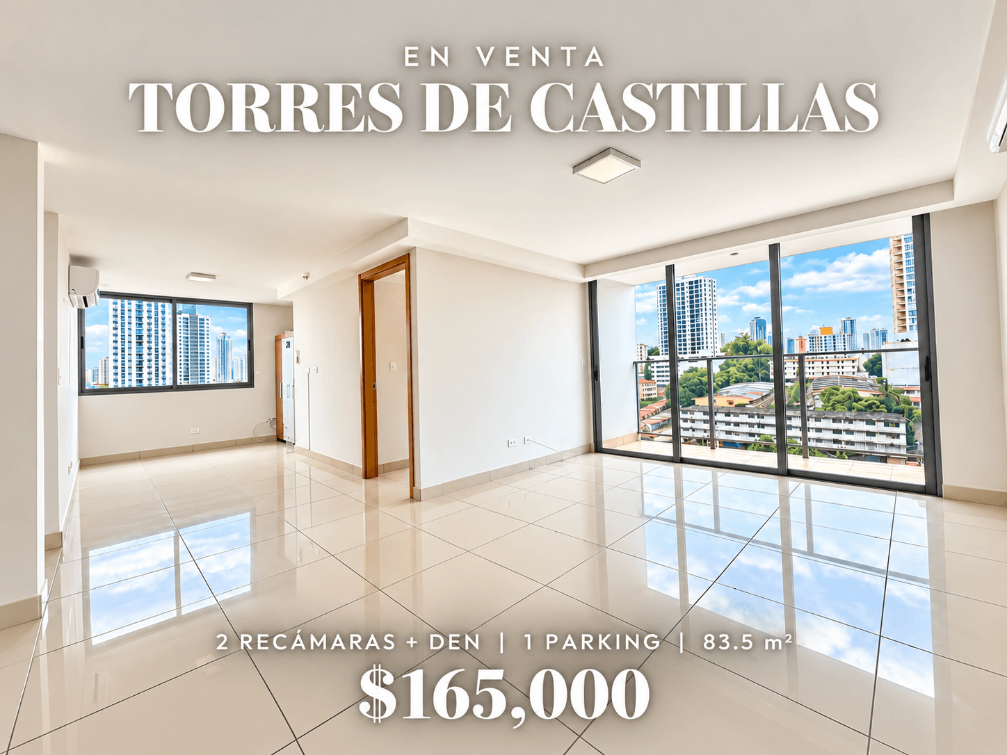 Apartamento 2 recámaras + den en PH Torres de Castilla - Foto 1