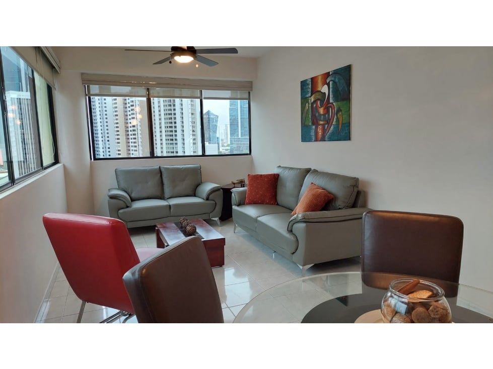 Apartamento amoblado 1 recámara en PH Royal Center, Marbella — US$1,000/mes - Foto 1
